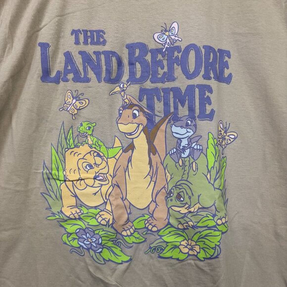 The Land Before Time Dinosaur Kids Animated Movie T-Shirt L - Picture 2 of 4